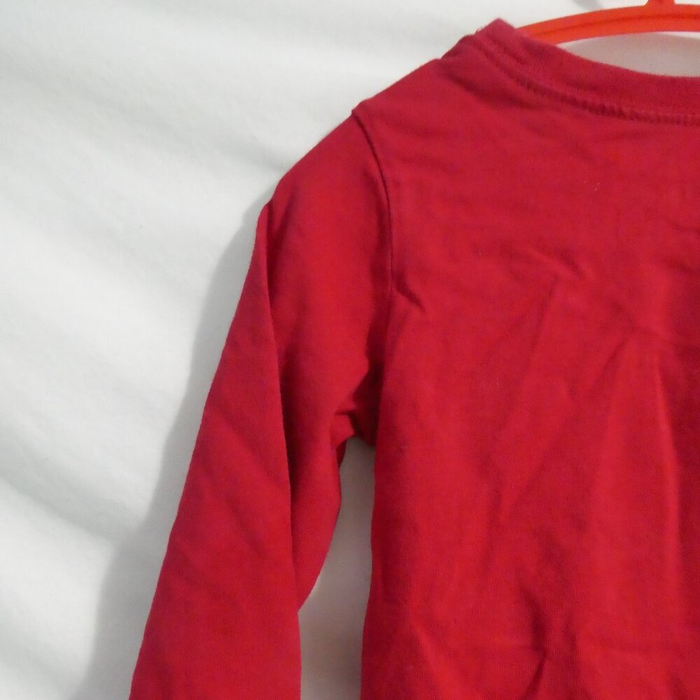 CHILDREN'S PLACE | 3T | Red Long Sleeve Crew Neck Graphic Sweetie T-Shirt / Tee - Picture 9 of 14